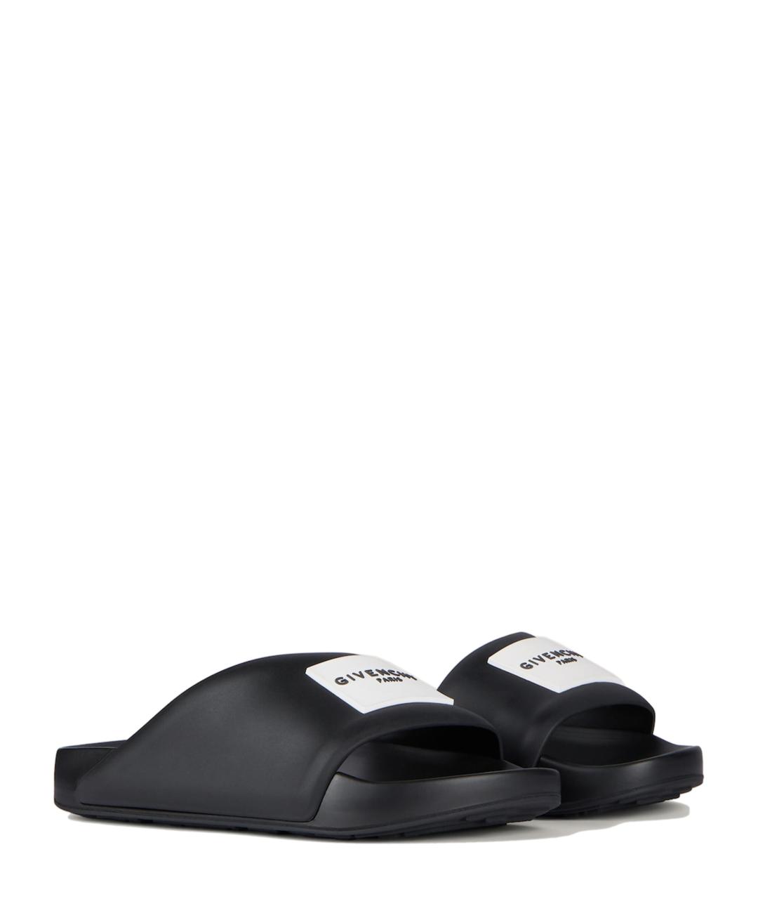 GIVENCHY Черные шлепанцы, фото 2