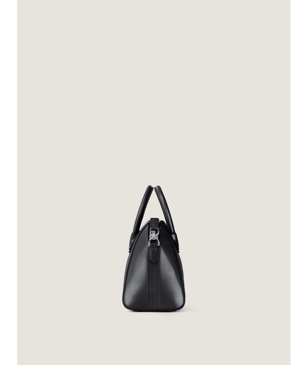 GIVENCHY Черная кожаная сумка тоут, фото 3