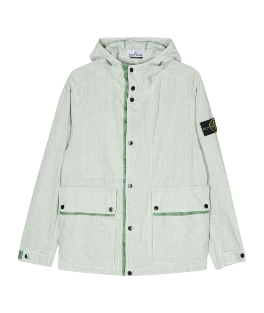 STONE ISLAND Зеленая куртка, фото 1