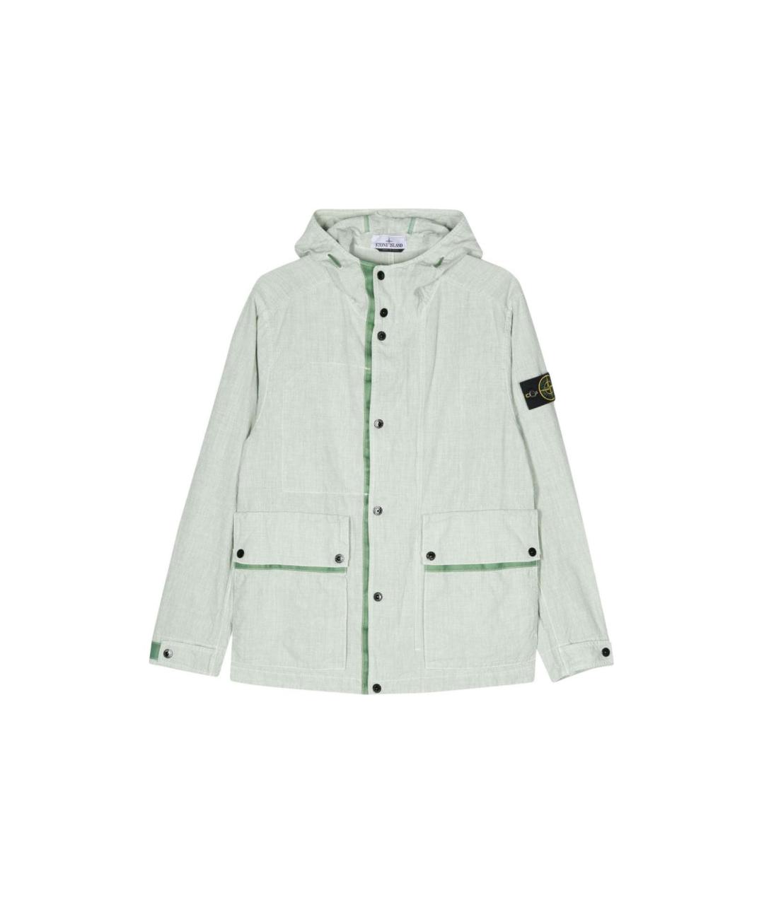 STONE ISLAND Зеленая куртка, фото 6
