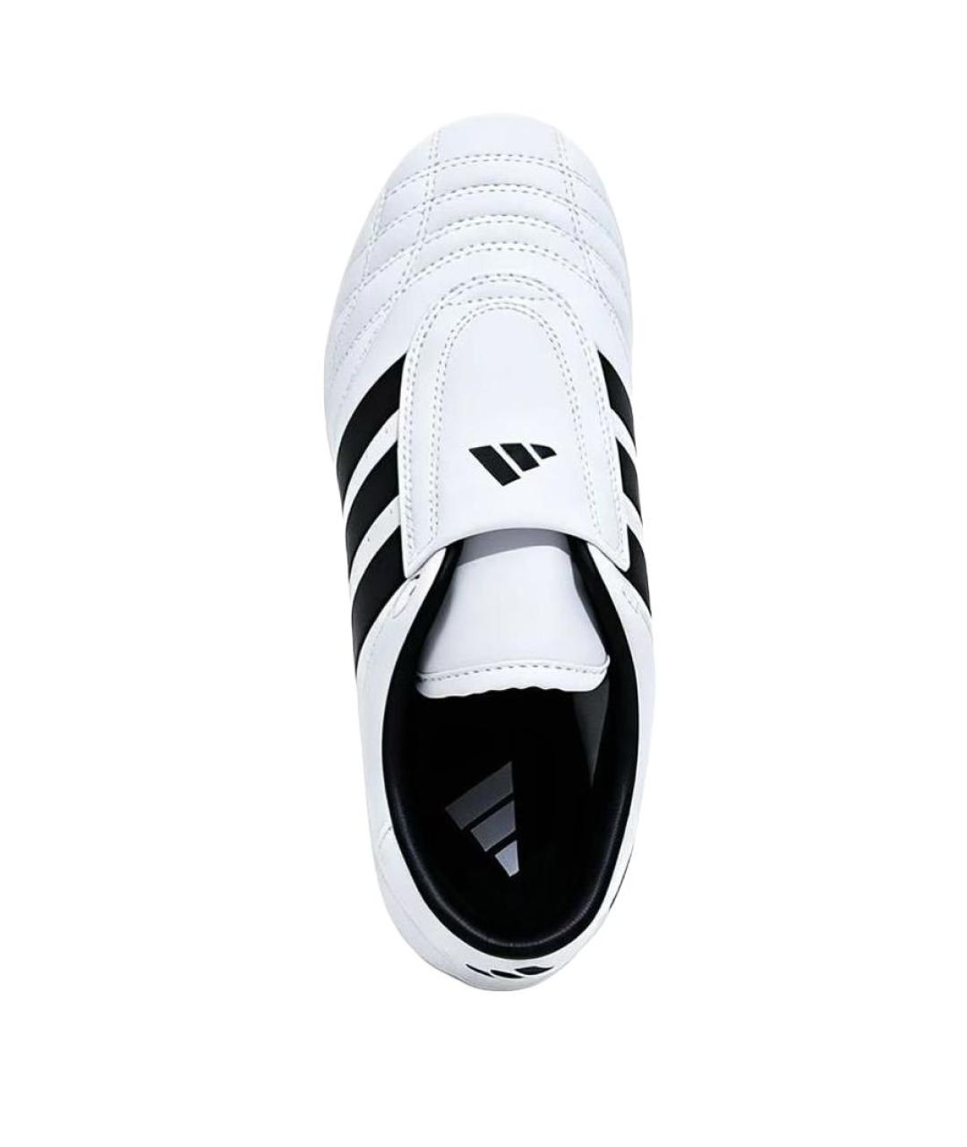 ADIDAS Белые кожаные кроссовки, фото 4