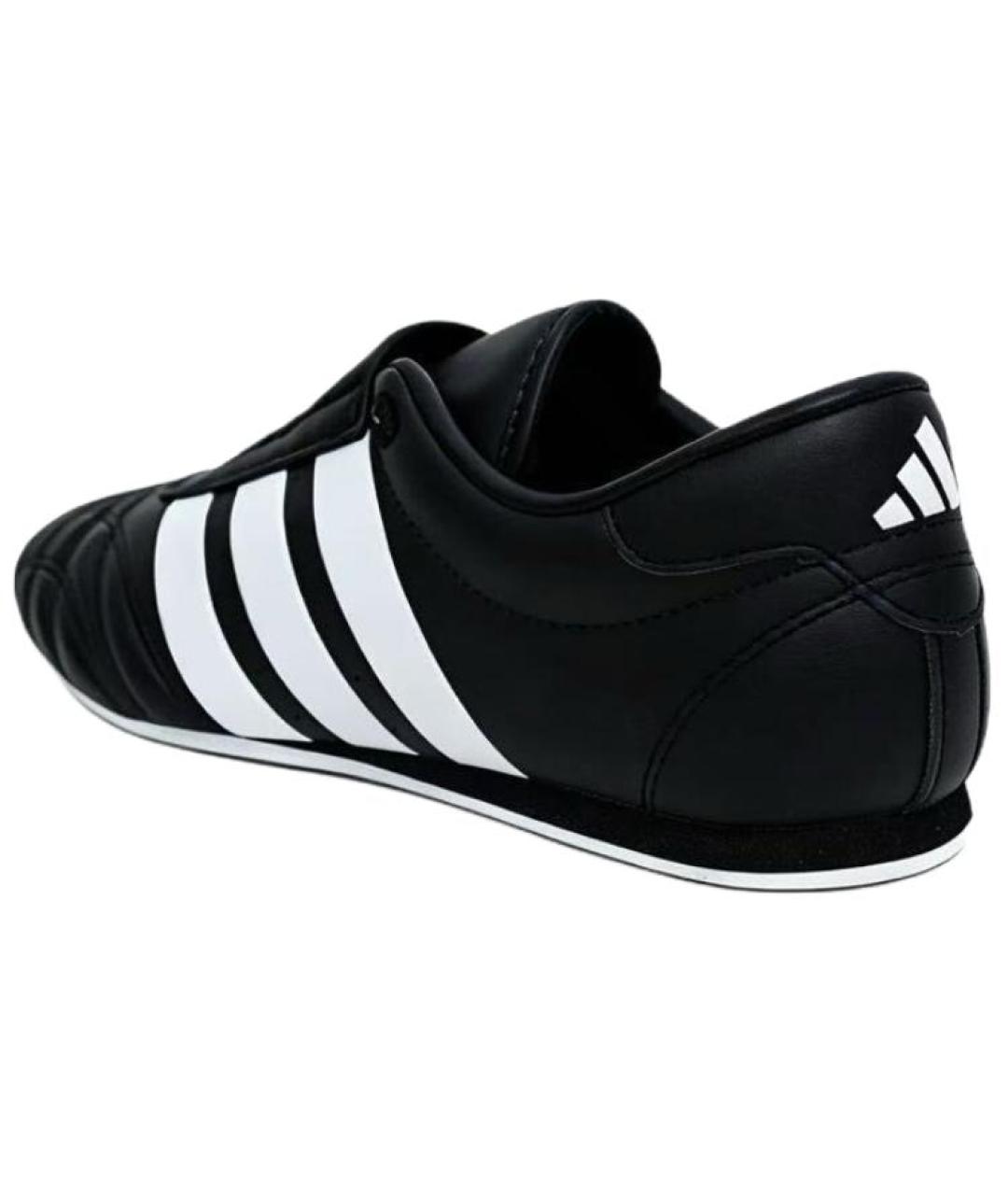 ADIDAS Черные кожаные кеды, фото 5