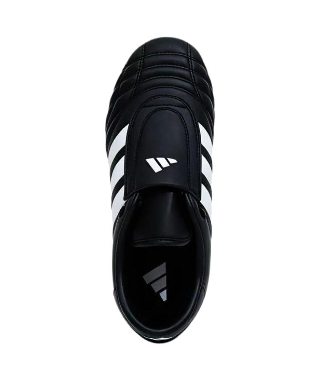 ADIDAS Черные кожаные кеды, фото 6
