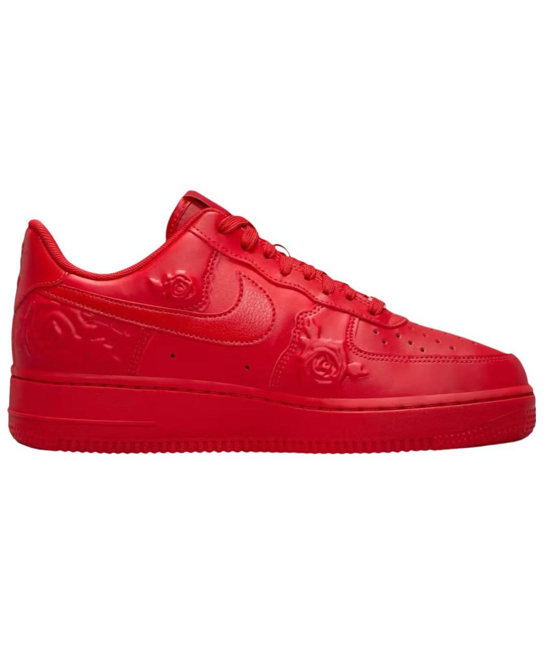 NIKE Красные кожаные кроссовки, фото 1