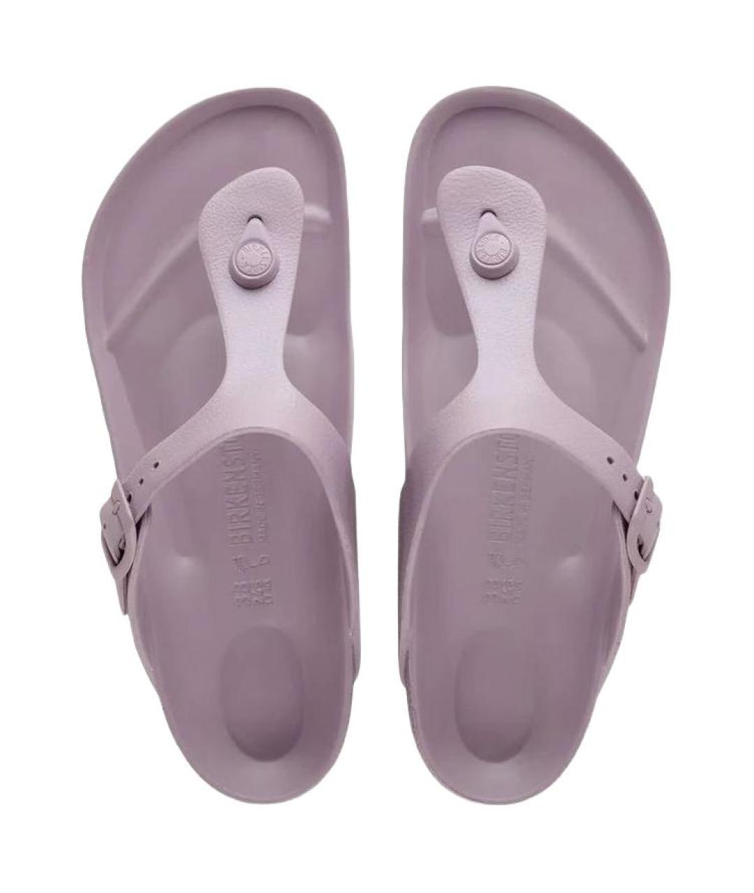 BIRKENSTOCK Фиолетовые шлепанцы, фото 5