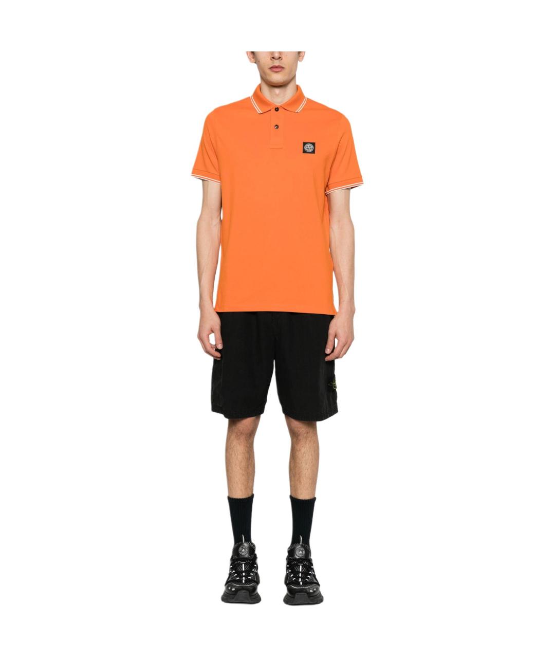 STONE ISLAND Темно-синие шорты, фото 2