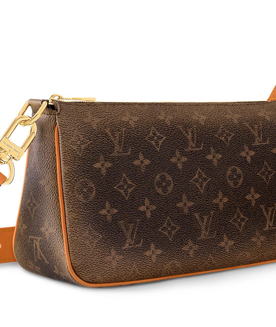 LOUIS VUITTON Коричневая сумка на плечо, фото 4
