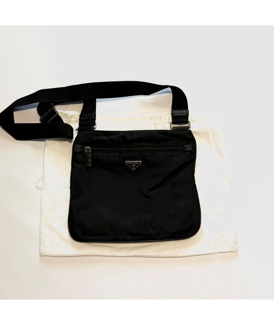 PRADA Черная сумка на плечо, фото 5