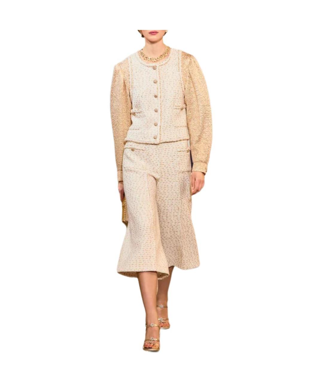 CHANEL Белая жилетка, фото 3