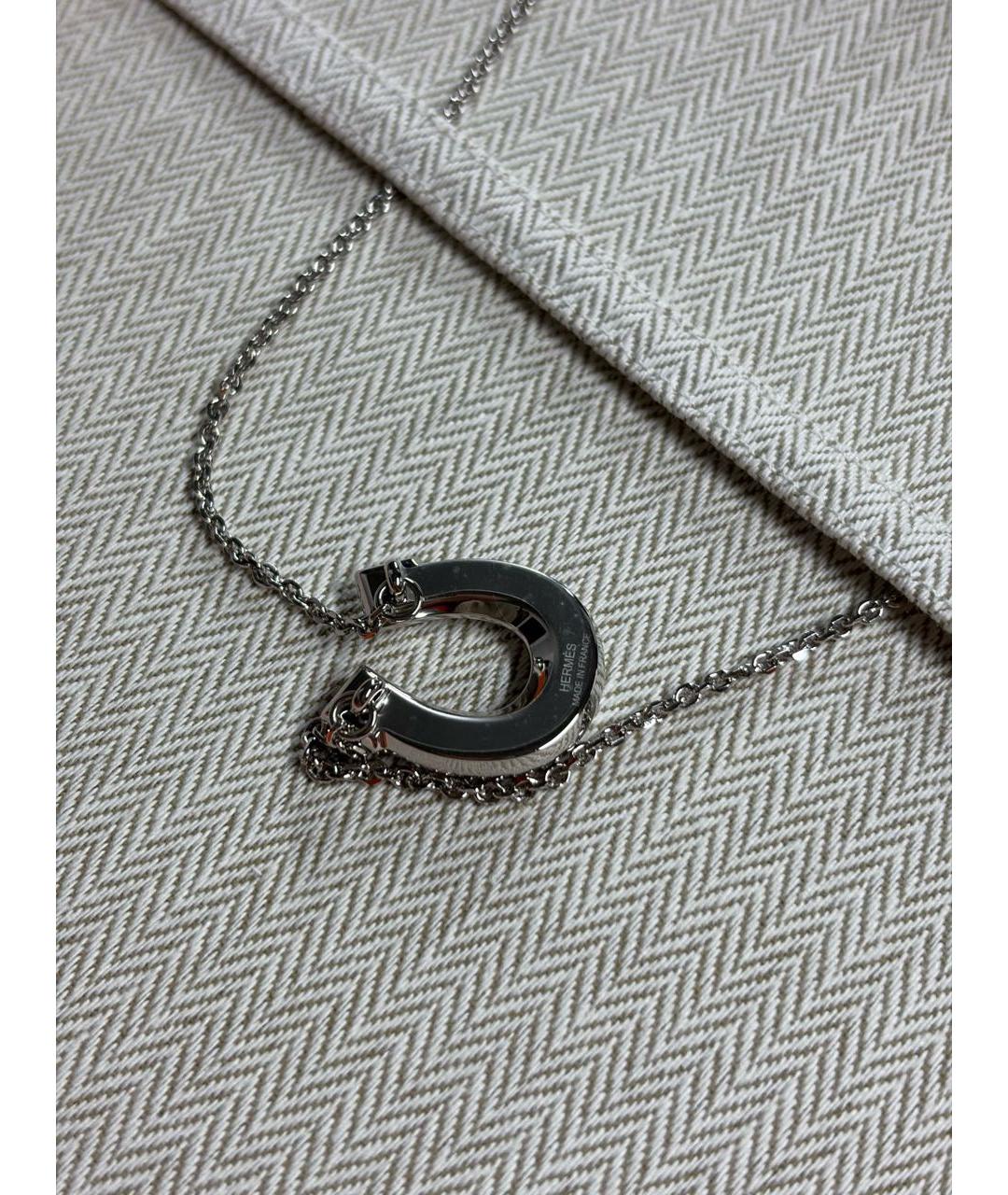 HERMES Розовое колье, фото 3