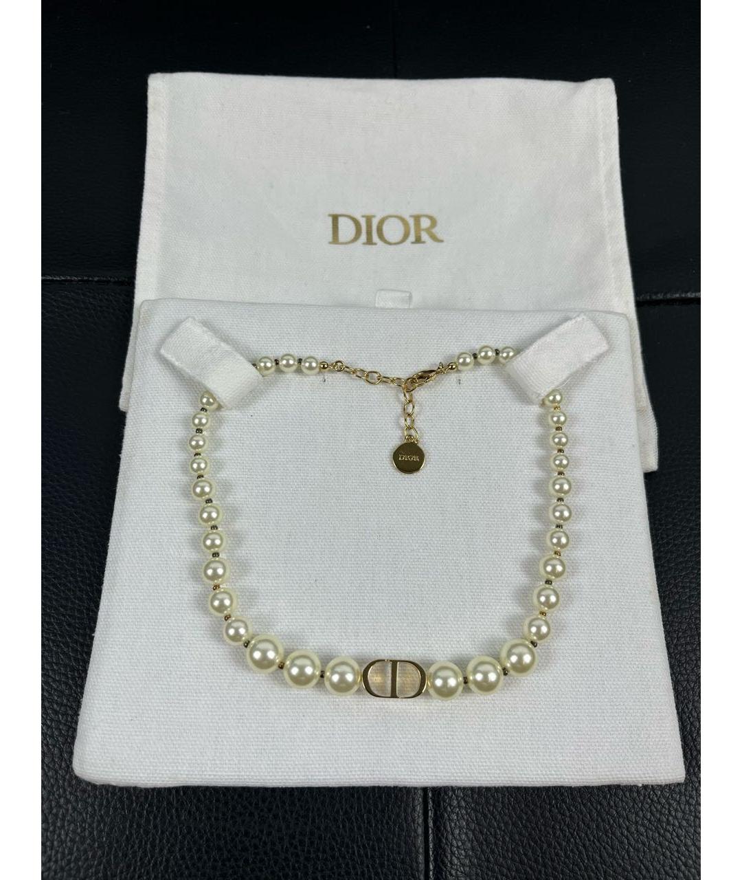 CHRISTIAN DIOR Золотое колье, фото 9