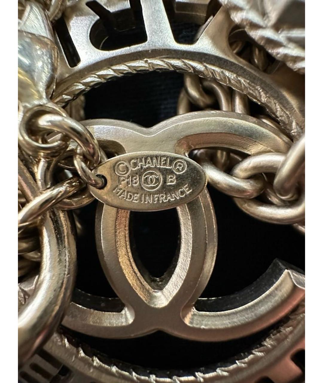 CHANEL Серебряное колье, фото 3