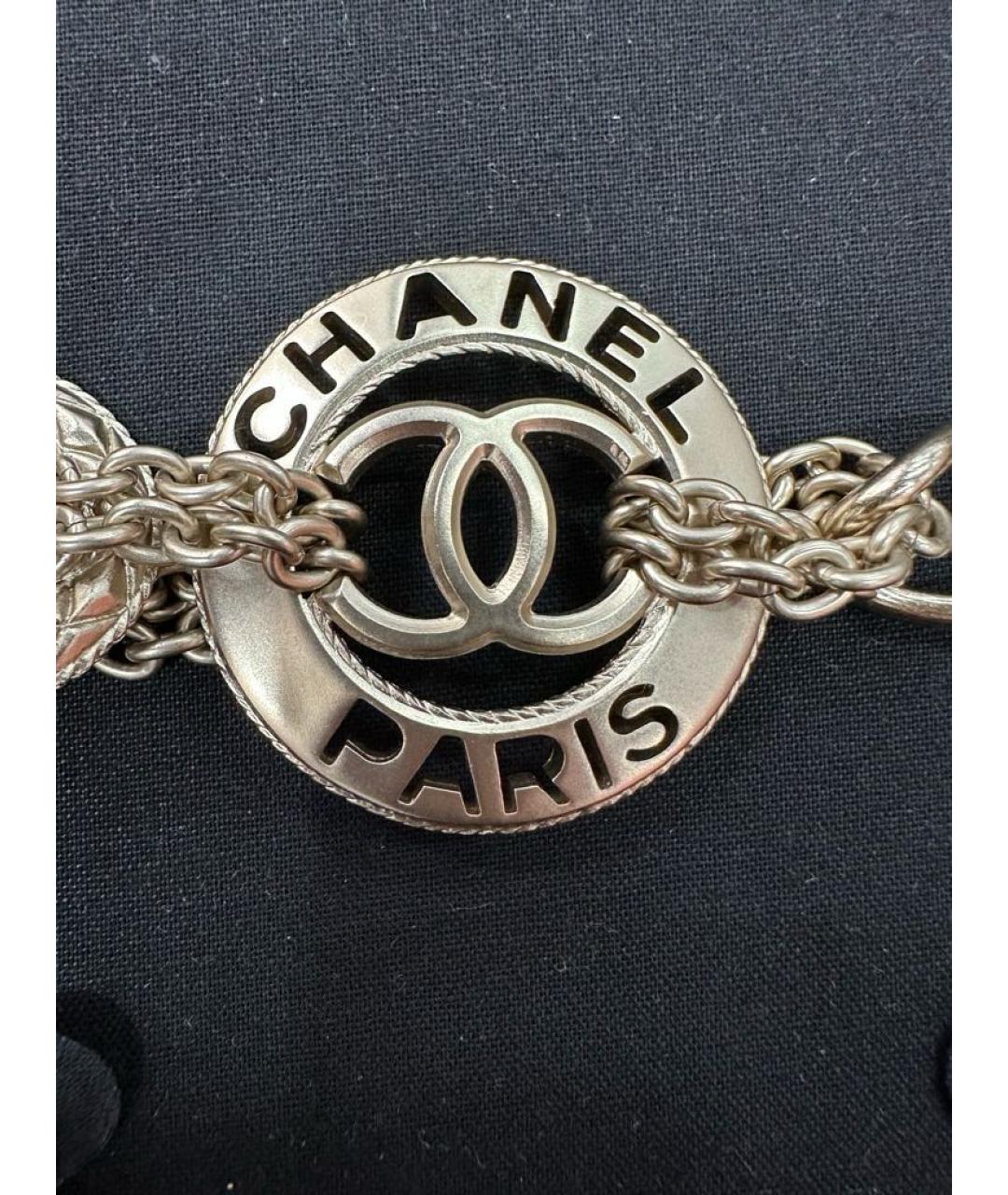 CHANEL Серебряное колье, фото 4