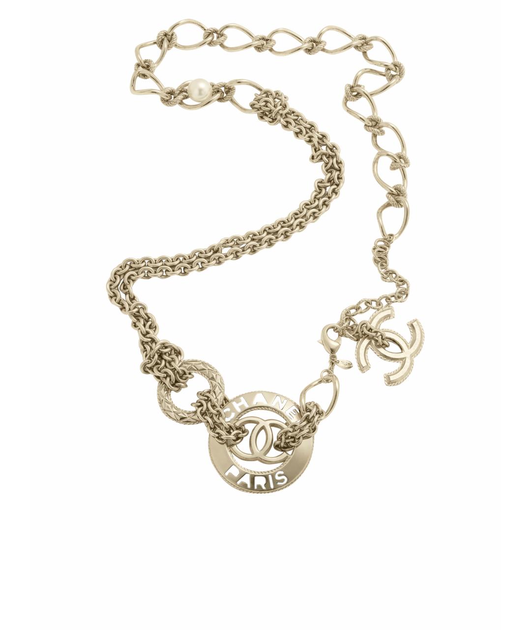 CHANEL Серебряное колье, фото 8