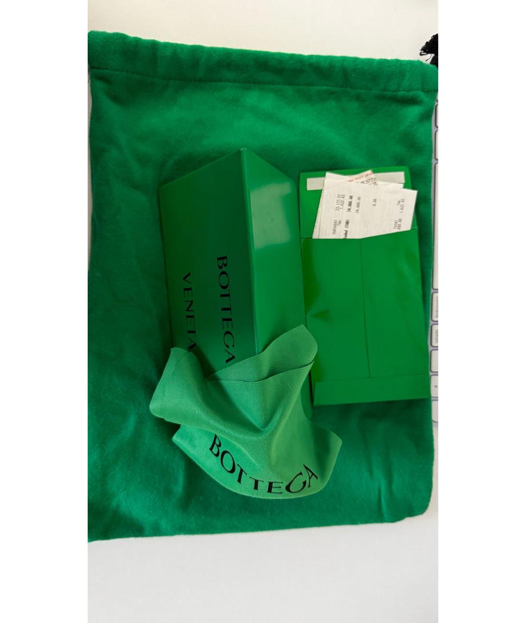 BOTTEGA VENETA Черные пластиковые солнцезащитные очки, фото 4