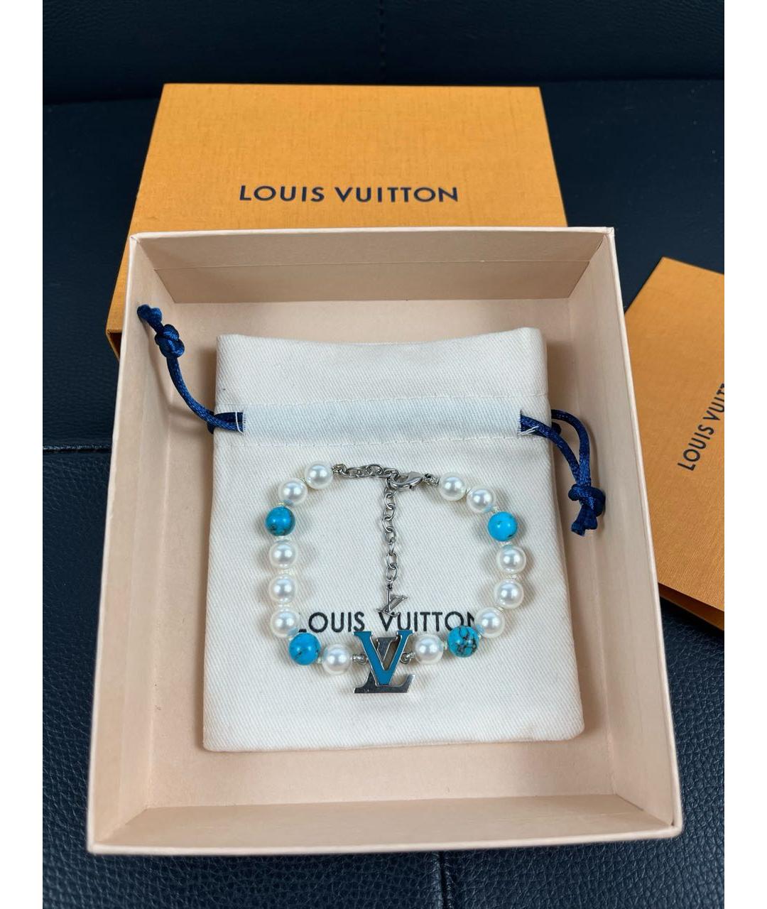 LOUIS VUITTON Бирюзовый браслет, фото 9