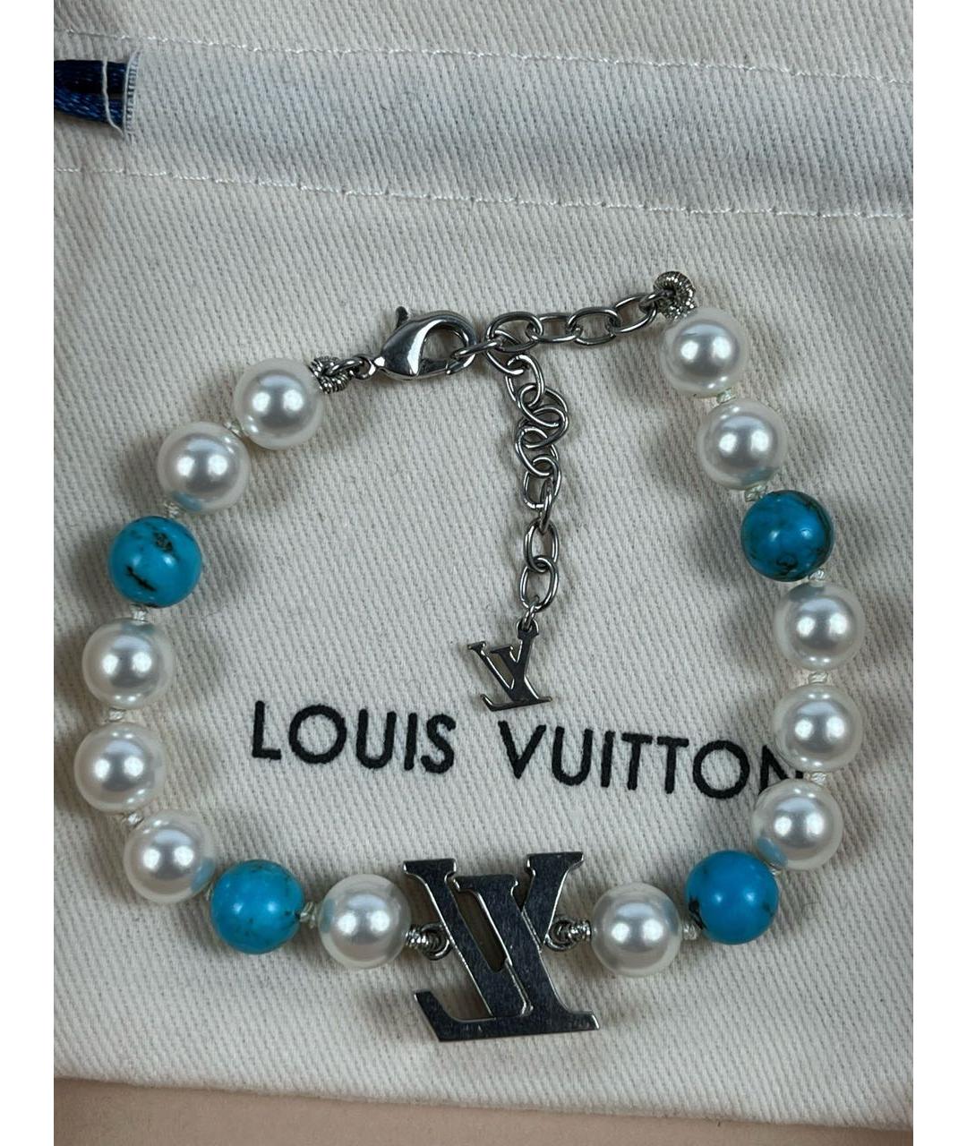 LOUIS VUITTON Бирюзовый браслет, фото 5