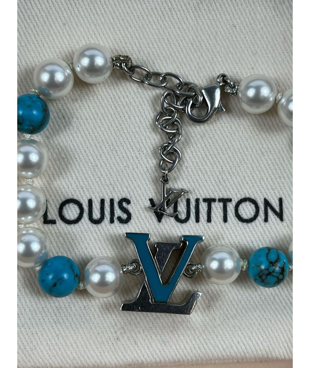 LOUIS VUITTON Бирюзовый браслет, фото 2