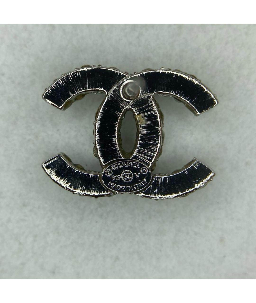 CHANEL Серебряные серьги, фото 6