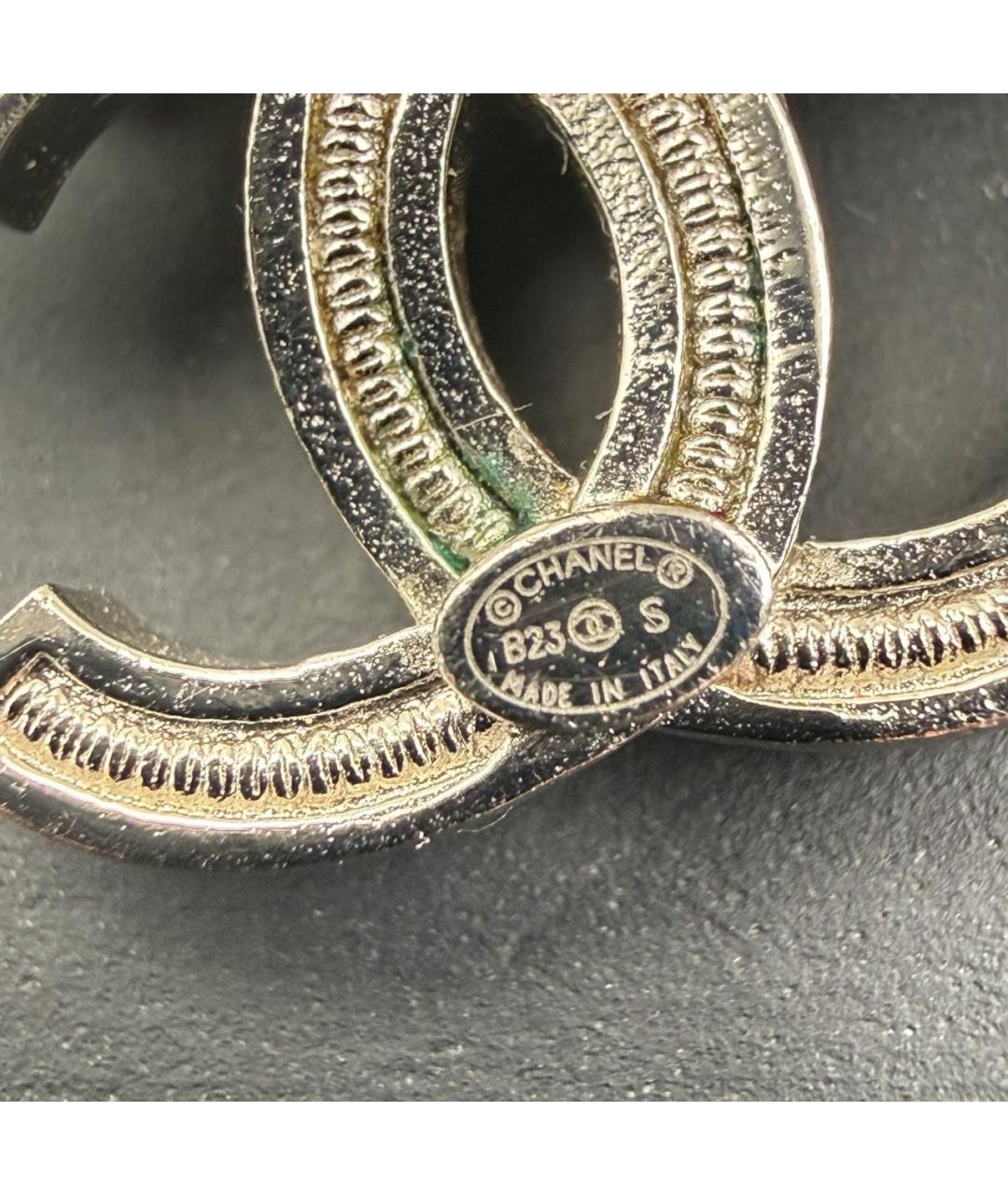 CHANEL Серебряные серьги, фото 7