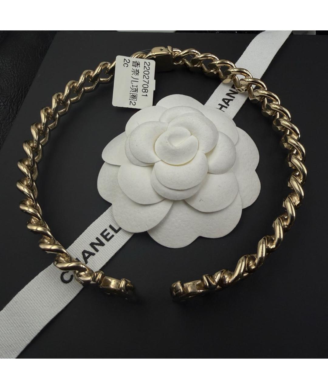 CHANEL Золотое колье, фото 6