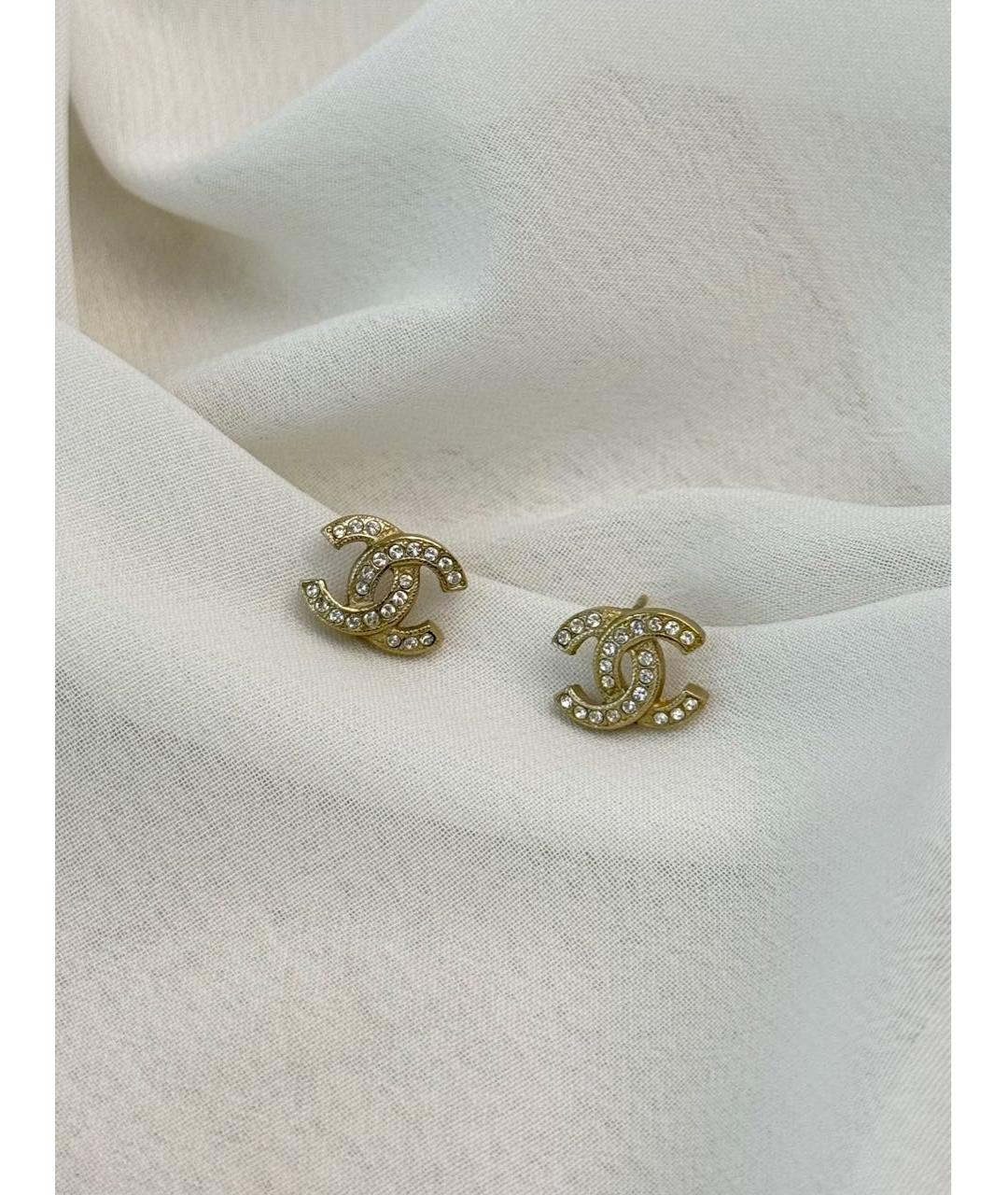 CHANEL Золотые серьги, фото 5