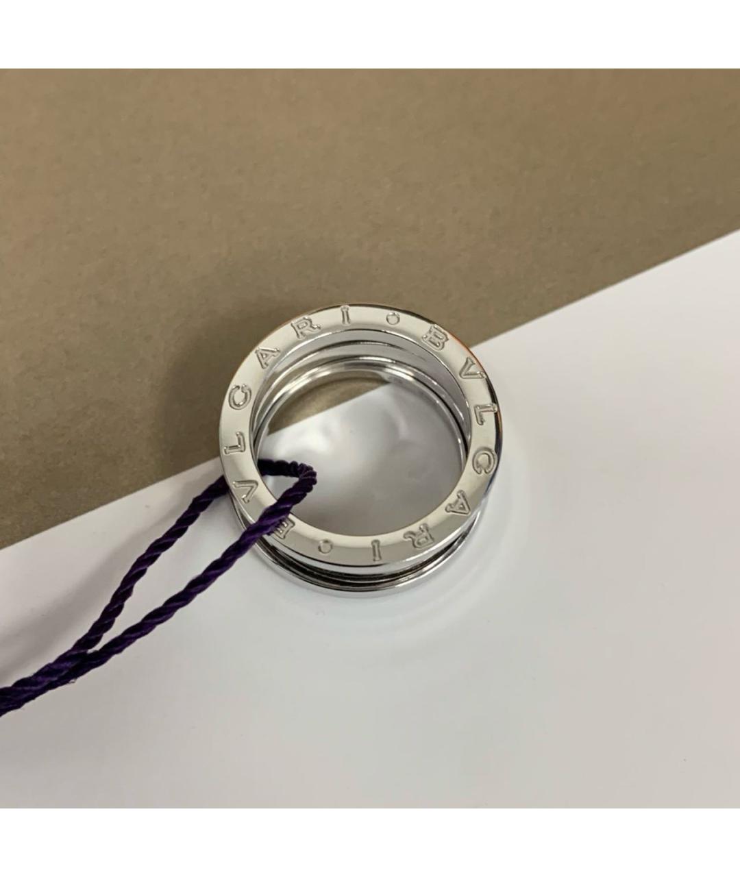 BVLGARI Серебряное кольцо из белого золота, фото 2