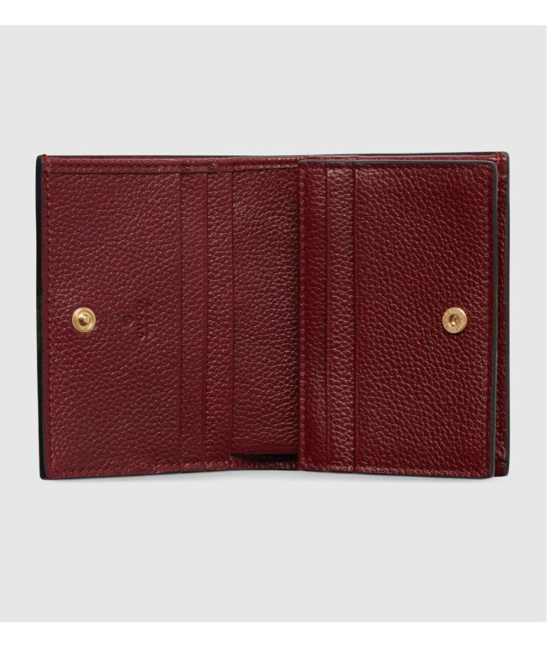 GUCCI Бордовый кошелек, фото 3