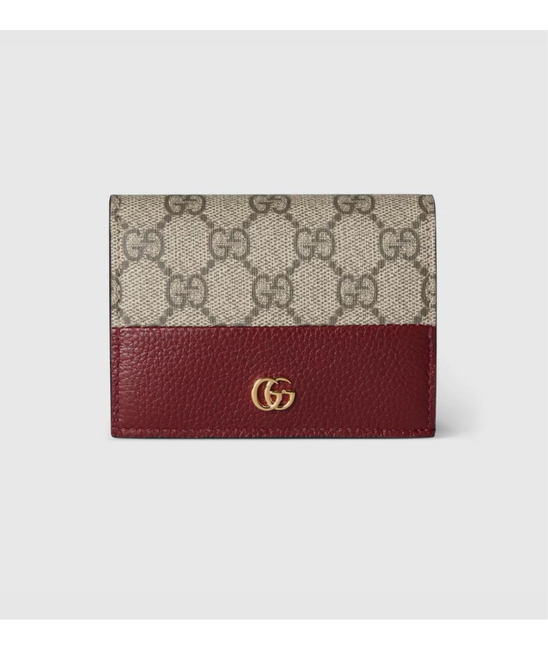 GUCCI Бордовый кошелек, фото 7