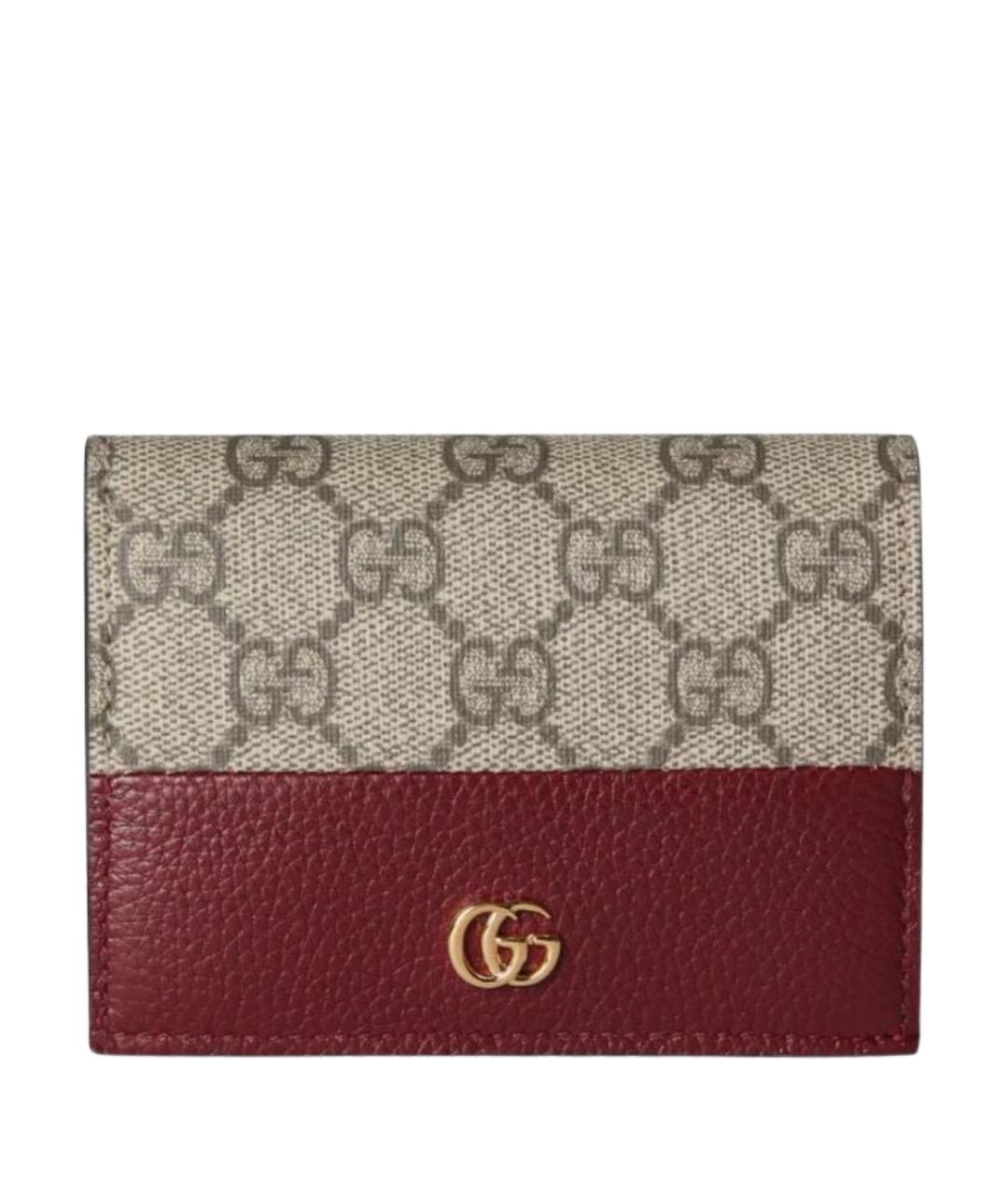 GUCCI Бордовый кошелек, фото 1