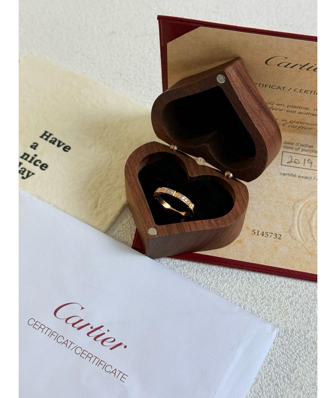 CARTIER Золотое кольцо из розового золота, фото 2