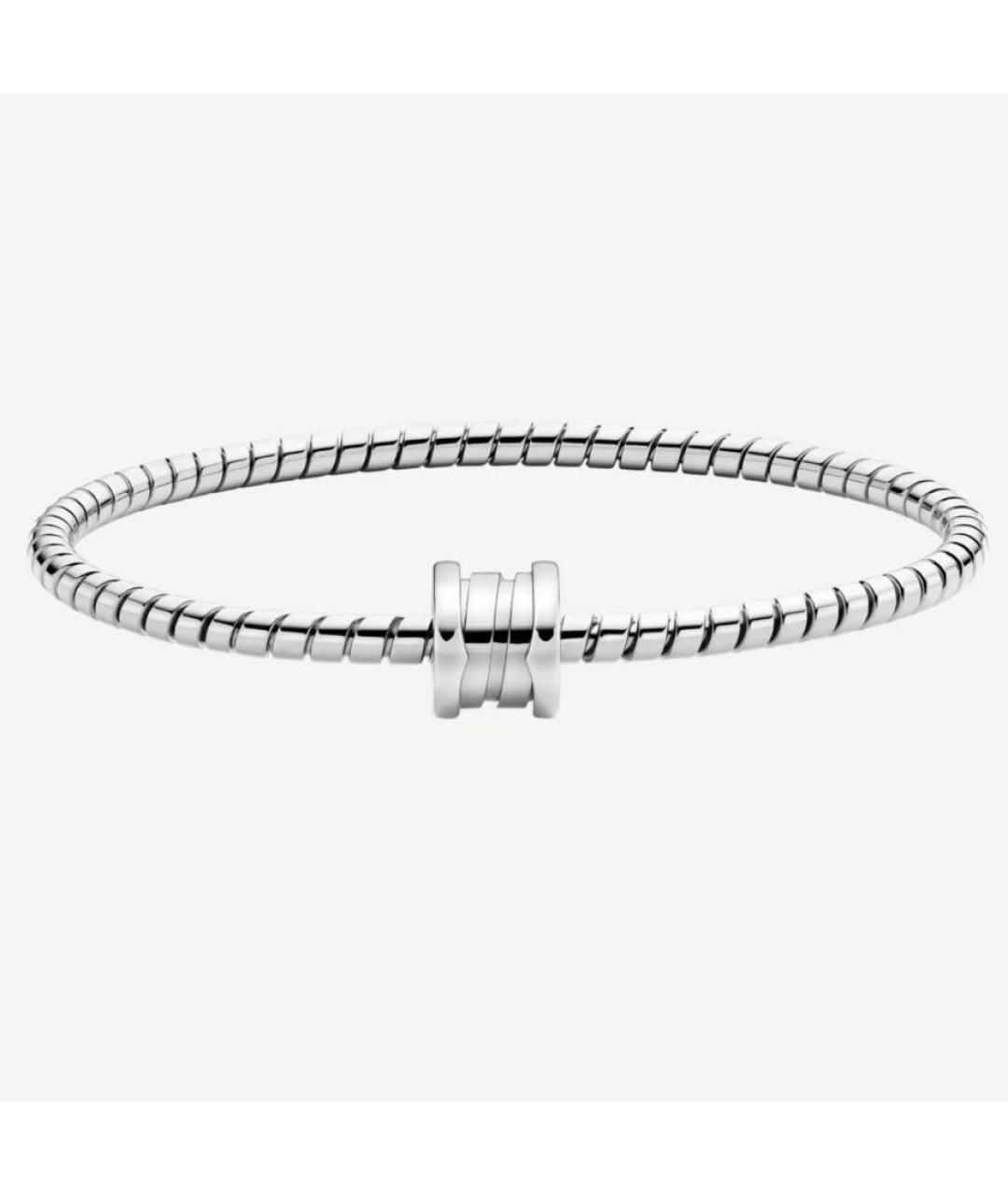 BVLGARI Серебряный браслет из белого золота, фото 2