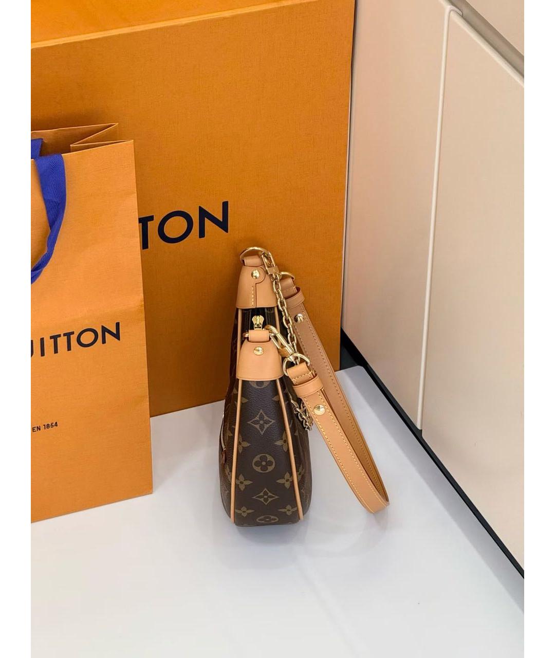 LOUIS VUITTON Коричневая сумка через плечо, фото 4