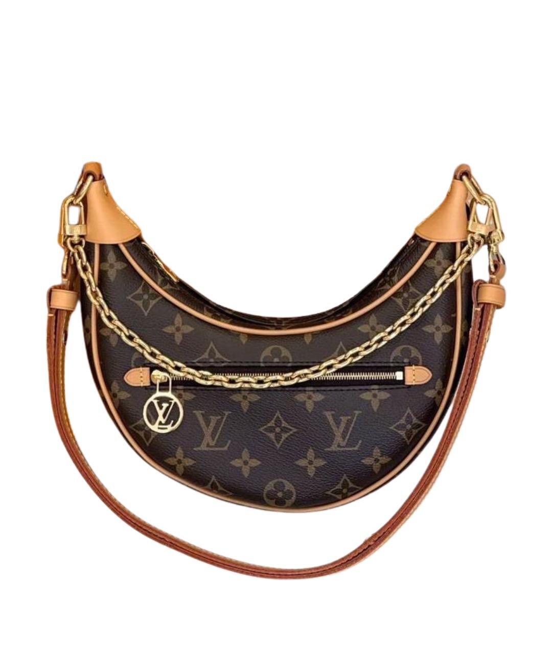 LOUIS VUITTON Коричневая сумка через плечо, фото 1