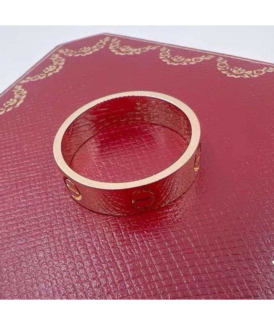 CARTIER Золотое кольцо из розового золота, фото 5