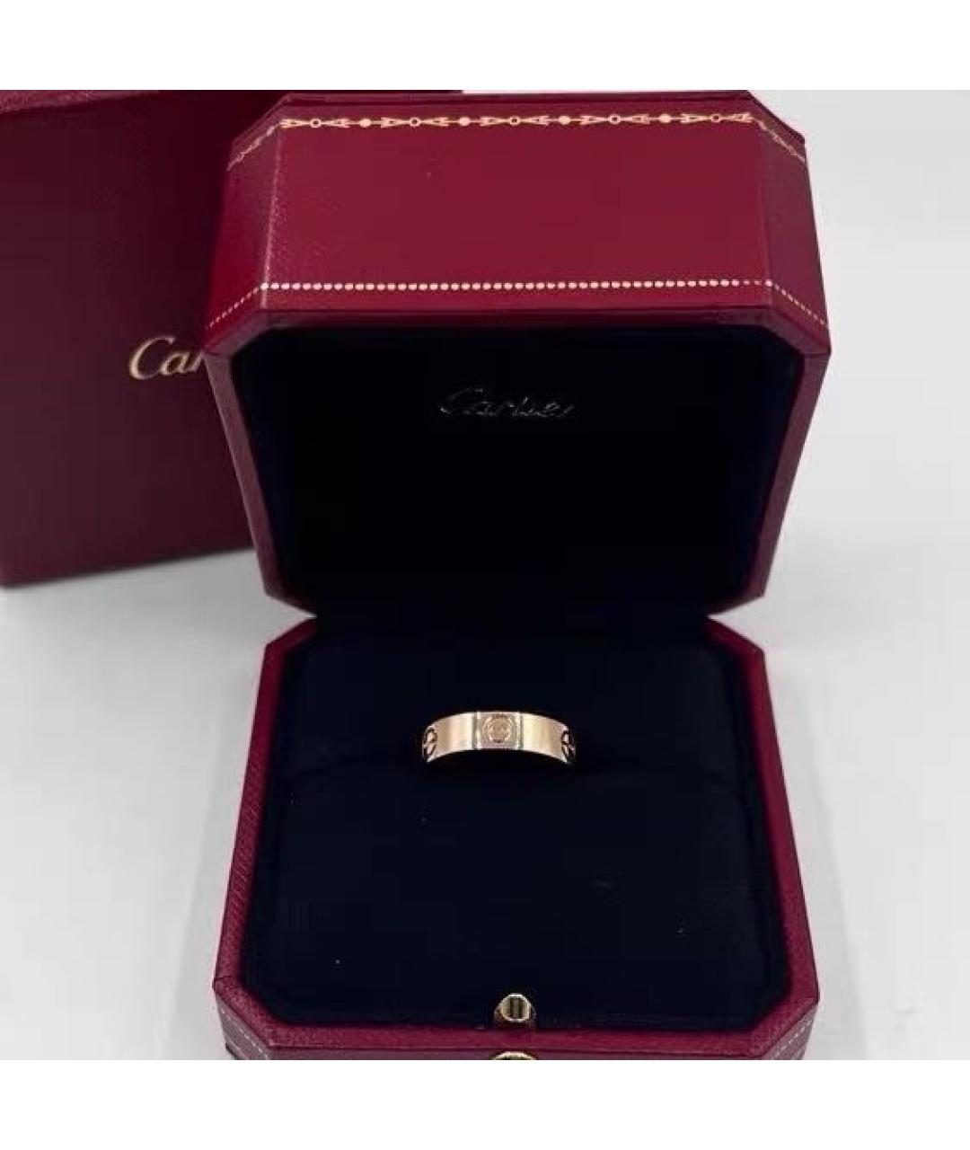 CARTIER Золотое кольцо из розового золота, фото 2