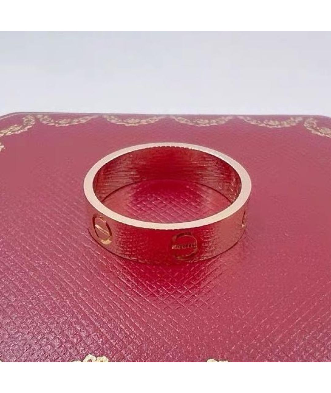 CARTIER Золотое кольцо из розового золота, фото 4