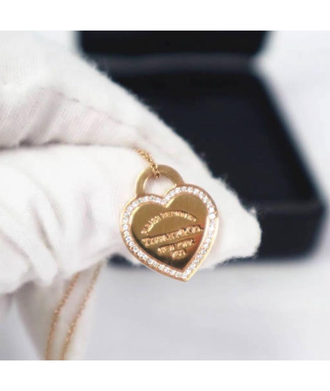 TIFFANY&CO Золотое колье из розового золота, фото 4