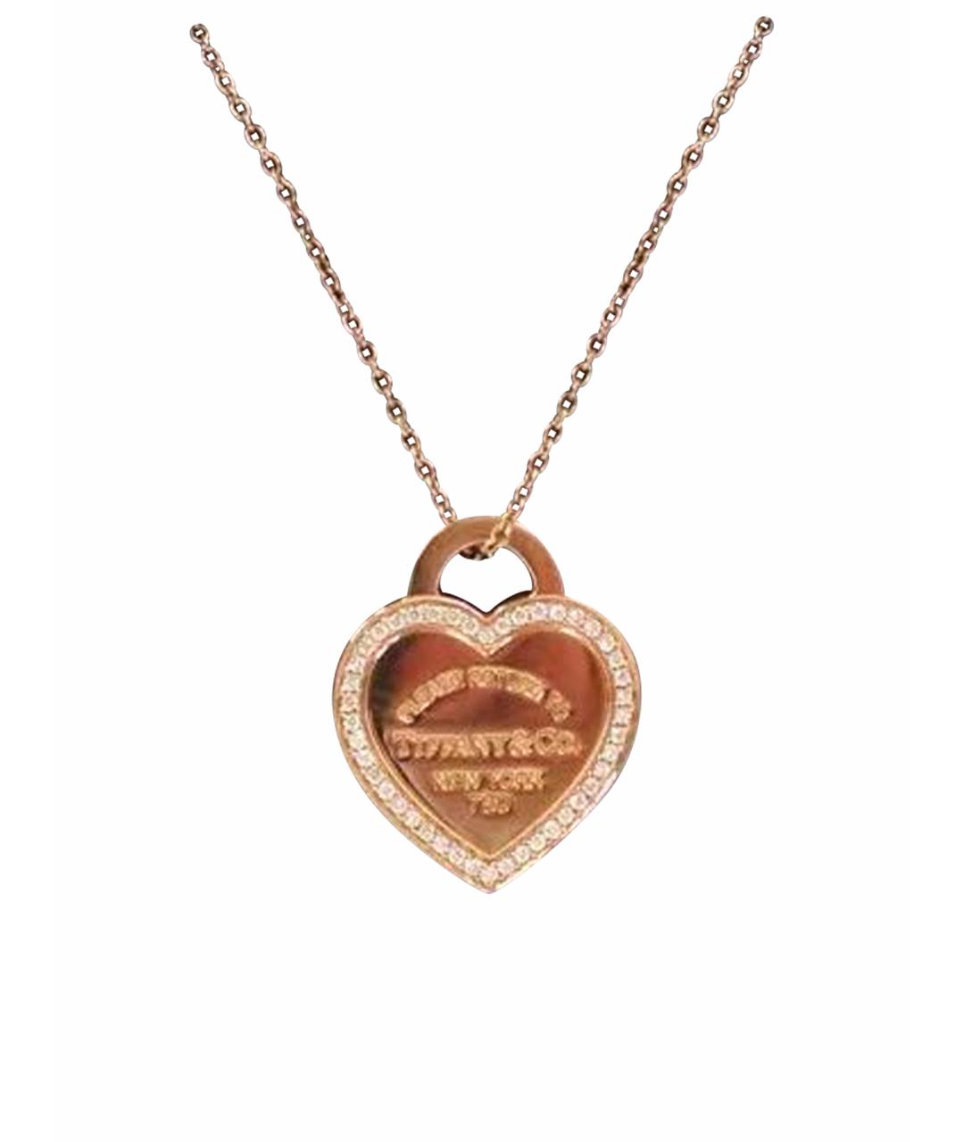 TIFFANY&CO Золотое колье из розового золота, фото 1