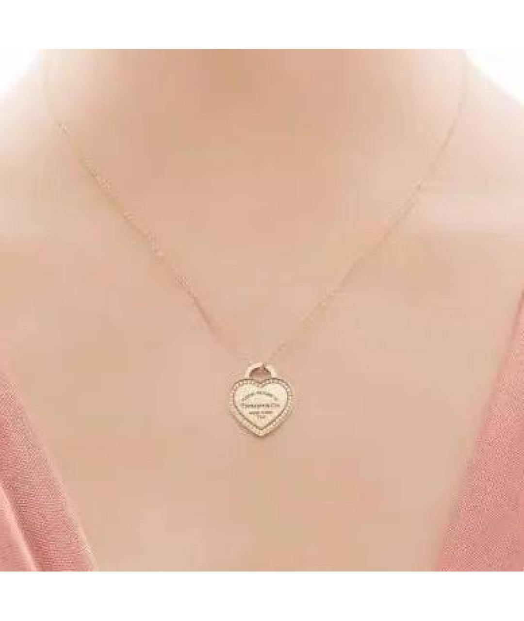TIFFANY&CO Золотое колье из розового золота, фото 6