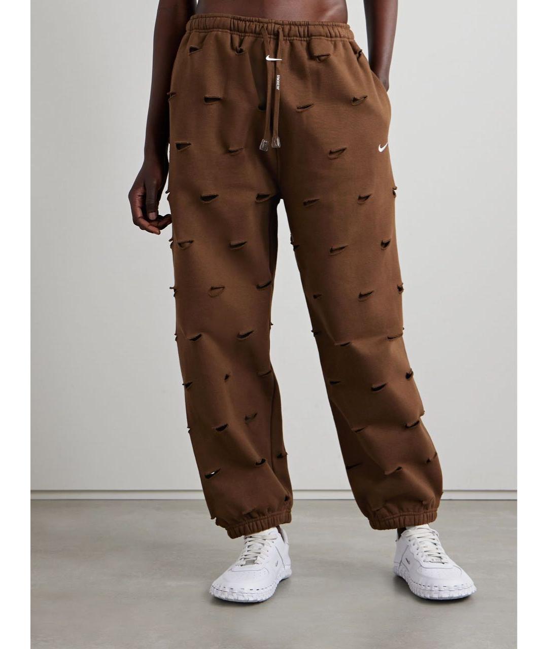 JACQUEMUS Коричневые спортивные брюки и шорты, фото 8