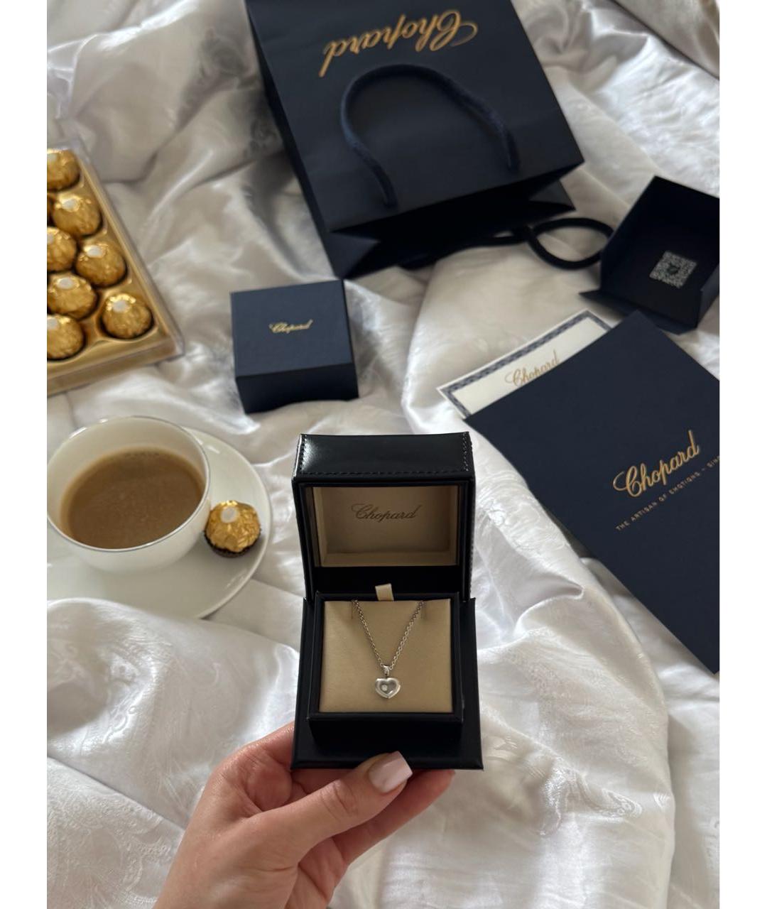 CHOPARD Серебряная подвеска из белого золота, фото 2