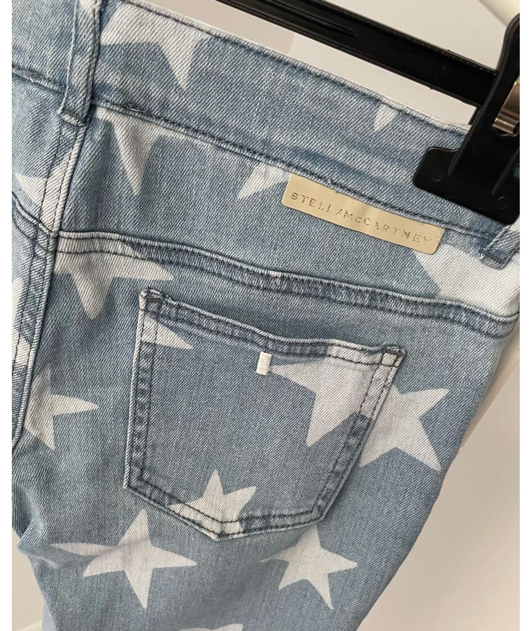 STELLA MCCARTNEY KIDS Голубые деним детские джинсы, фото 4