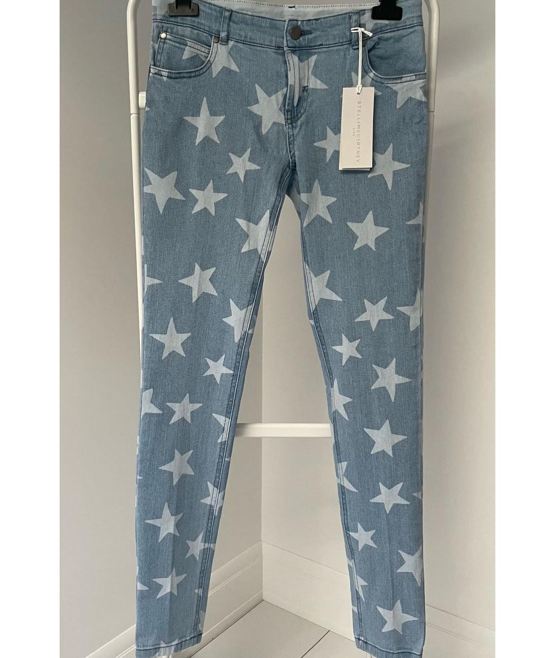 STELLA MCCARTNEY KIDS Голубые деним детские джинсы, фото 2