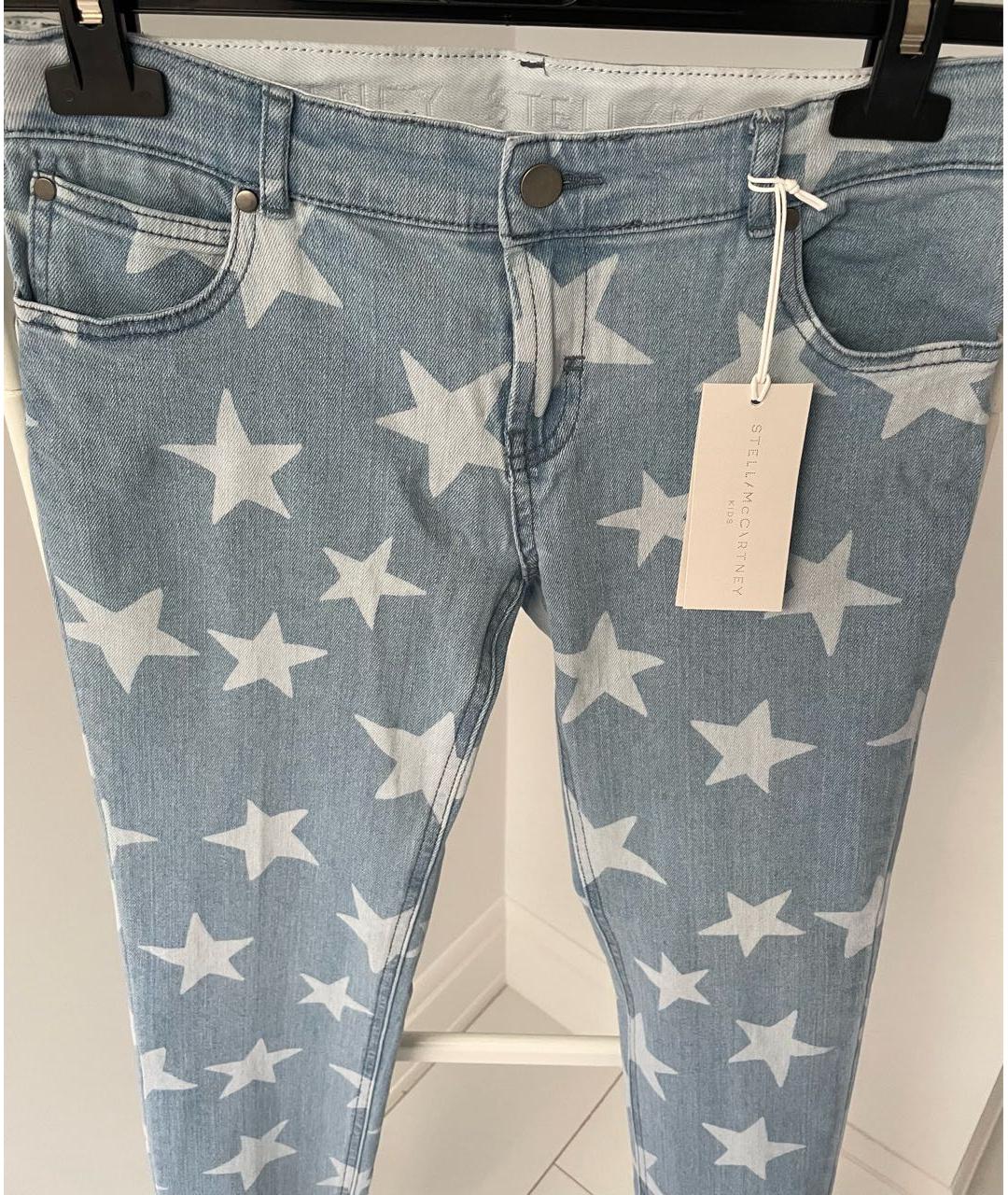 STELLA MCCARTNEY KIDS Голубые деним детские джинсы, фото 3