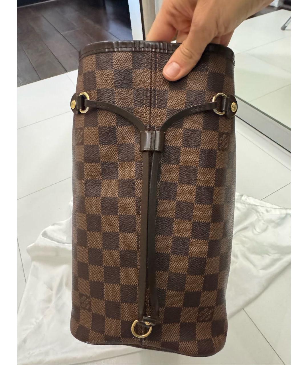 LOUIS VUITTON Коричневая сумка тоут, фото 2