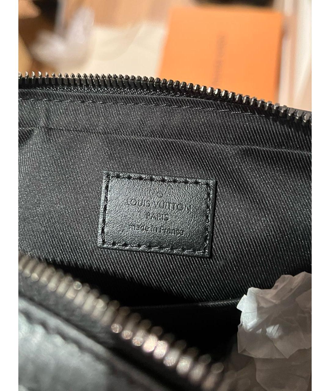 LOUIS VUITTON Черная сумка на плечо, фото 8