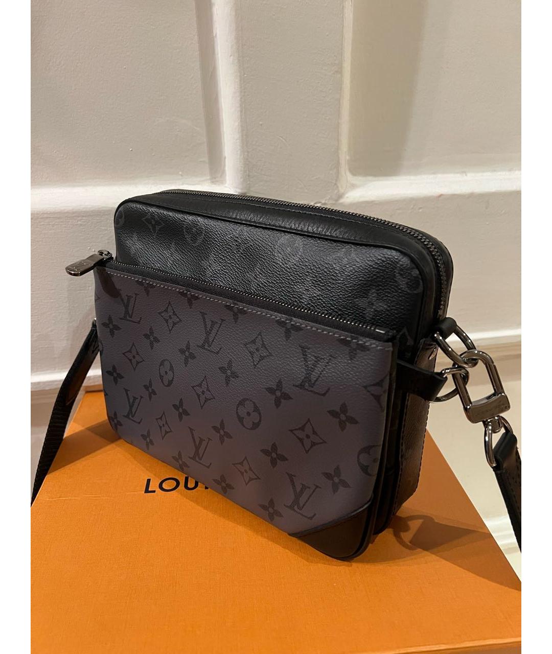 LOUIS VUITTON Черная сумка на плечо, фото 3