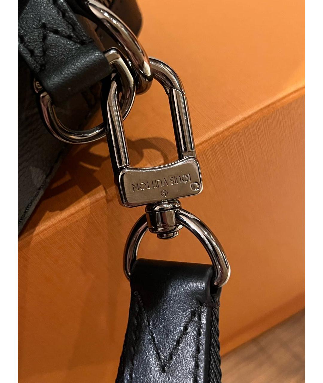 LOUIS VUITTON Черная сумка на плечо, фото 7