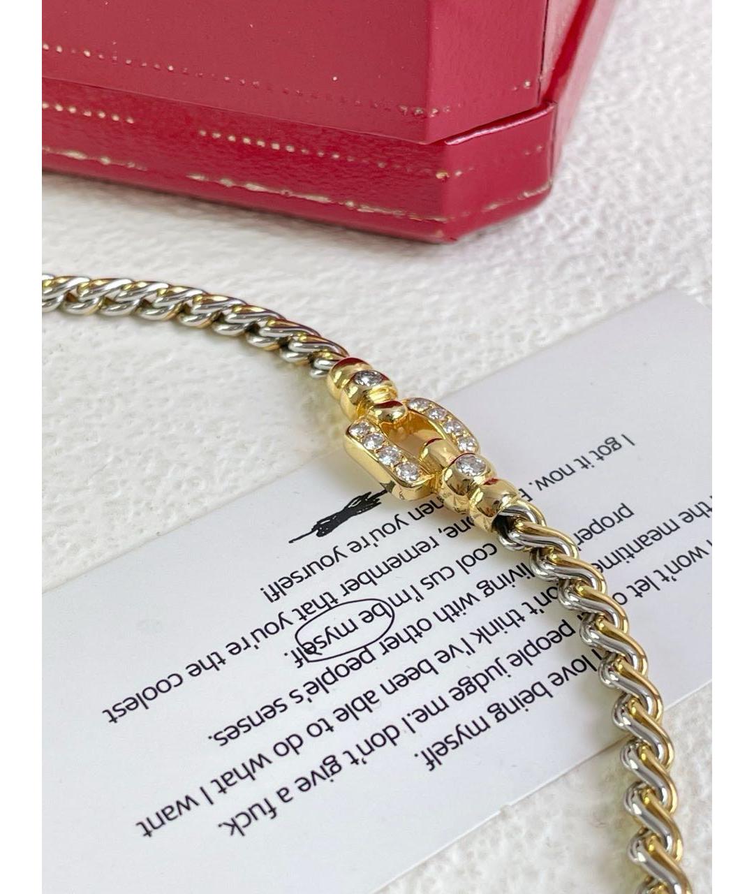 CARTIER Золотое колье из желтого золота, фото 3